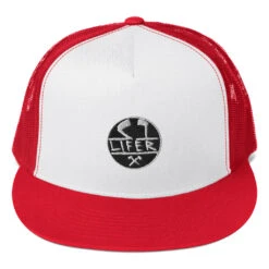 S1 HELMET CO - S1 LIFER - SNAPBACK TRUCKER HAT 12 S1 HELMET CO - S1 LIFER - SNAPBACK TRUCKER HAT -SafeGuard Helmets Shop 5 panel trucker cap red white red front 6053f192dcbe9 90479.1657838516