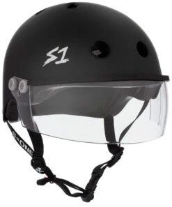 S1 Lifer Visor Helmet - Gen 2 - Black Matte