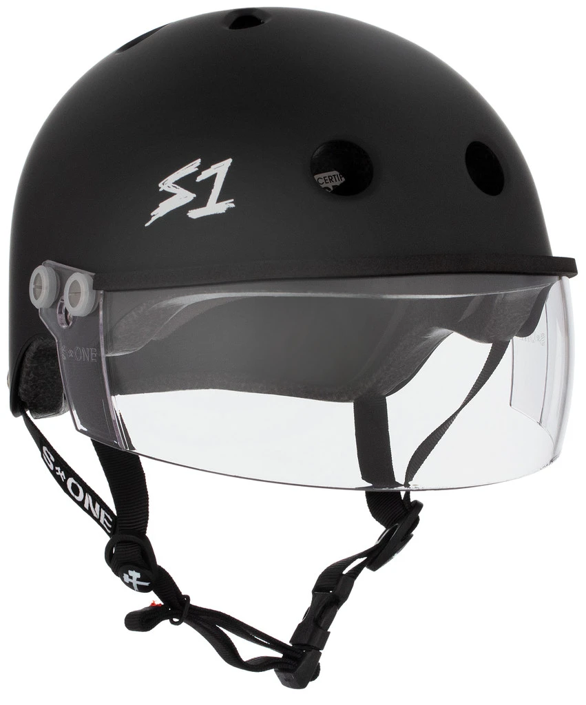 S1 Lifer Visor Helmet - Gen 2 - Black Matte 1 S1 Lifer Visor Helmet - Gen 2 - Black Matte