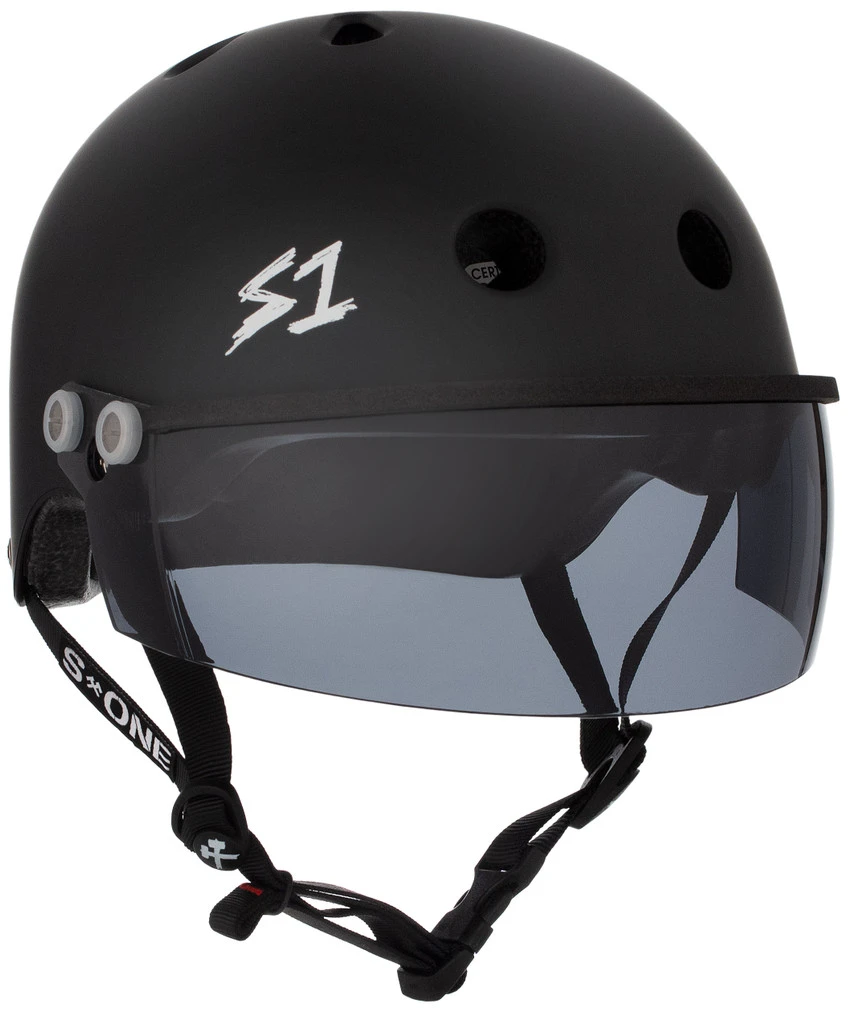 S1 Lifer Visor Helmet - Gen 2 - Black Matte 2 S1 Lifer Visor Helmet - Gen 2 - Black Matte - Image 2
