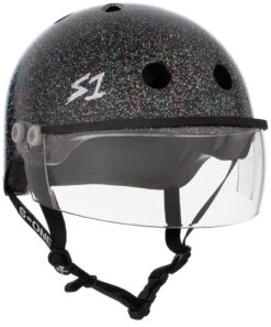 S1 Lifer Visor Helmet - Gen 2 - Black Gloss Glitter