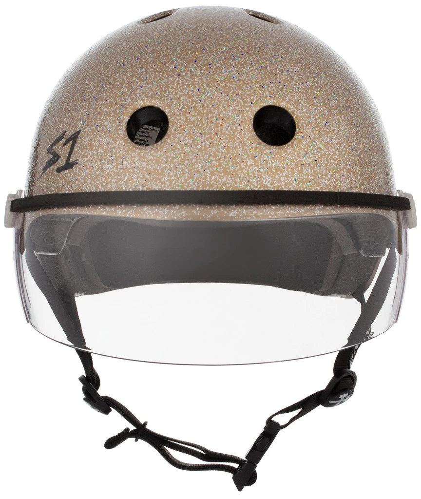 S1 Lifer Visor Helmet - Gen 2 - Gold Gloss Glitter 7 S1 Lifer Visor Helmet - Gen 2 - Gold Gloss Glitter - Image 7