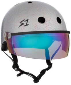 S1 Lifer Visor Helmet - Gen 2 - Silver Gloss Glitter 11 S1 Lifer Visor Helmet - Gen 2 - Silver Gloss Glitter -SafeGuard Helmets Shop LiferVisor NEWSilverGlitter 34 Iridium 15217.1637015935