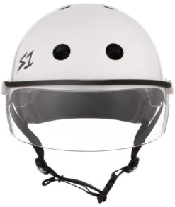 S1 Lifer Visor Helmet - Gen 2 - White Gloss 15 S1 Lifer Visor Helmet - Gen 2 - White Gloss -SafeGuard Helmets Shop LiferVisor NEWWhiteGloss Clear Front 75289.1685984129