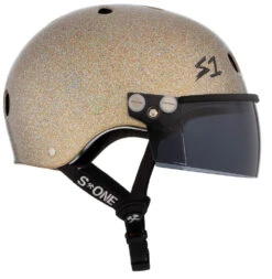 S1 Lifer Visor Helmet - Gen 2 - Gold Gloss Glitter 13 S1 Lifer Visor Helmet - Gen 2 - Gold Gloss Glitter -SafeGuard Helmets Shop LiferVisor NEW GoldGlitter Clear Tint 94908.1637016481