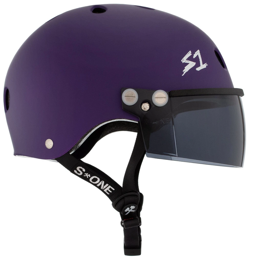 S1 Lifer Visor Helmet - Gen 2 - Purple Matte 5 S1 Lifer Visor Helmet - Gen 2 - Purple Matte - Image 5