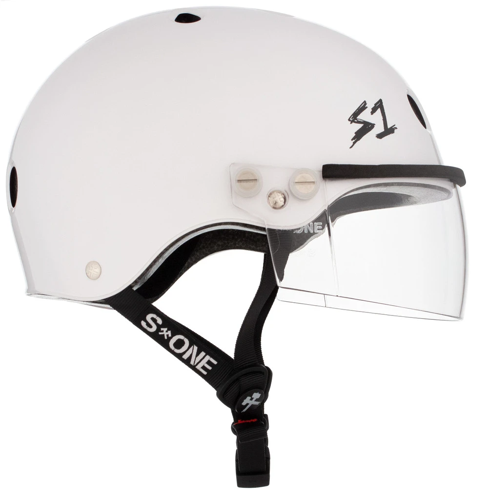 S1 Lifer Visor Helmet - Gen 2 - White Gloss 4 S1 Lifer Visor Helmet - Gen 2 - White Gloss - Image 4