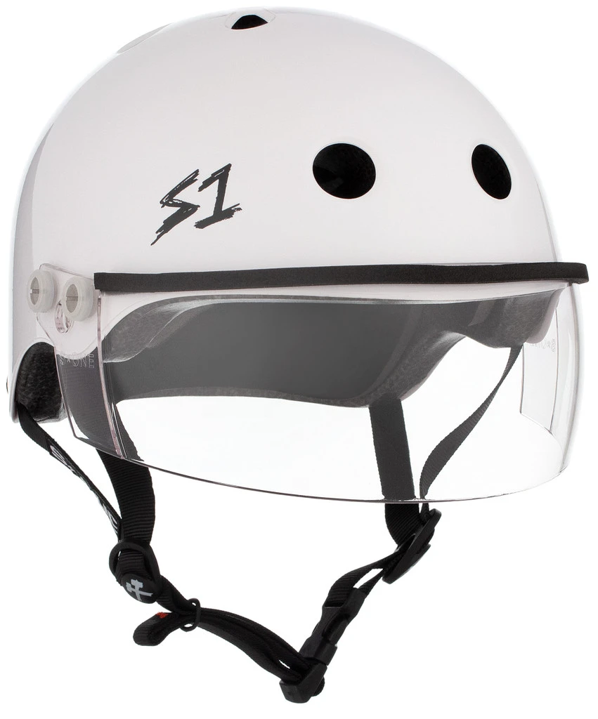 S1 Lifer Visor Helmet - Gen 2 - White Gloss 1 S1 Lifer Visor Helmet - Gen 2 - White Gloss
