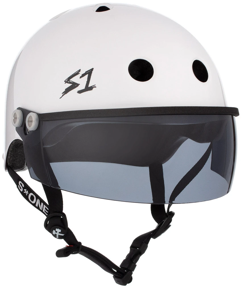 S1 Lifer Visor Helmet - Gen 2 - White Gloss 2 S1 Lifer Visor Helmet - Gen 2 - White Gloss - Image 2