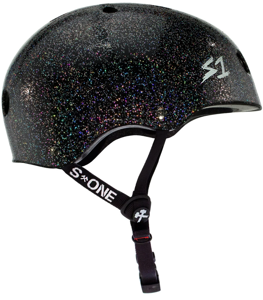 S1 Lifer Helmet - Black Gloss Glitter 2 S1 Lifer Helmet - Black Gloss Glitter - Image 2