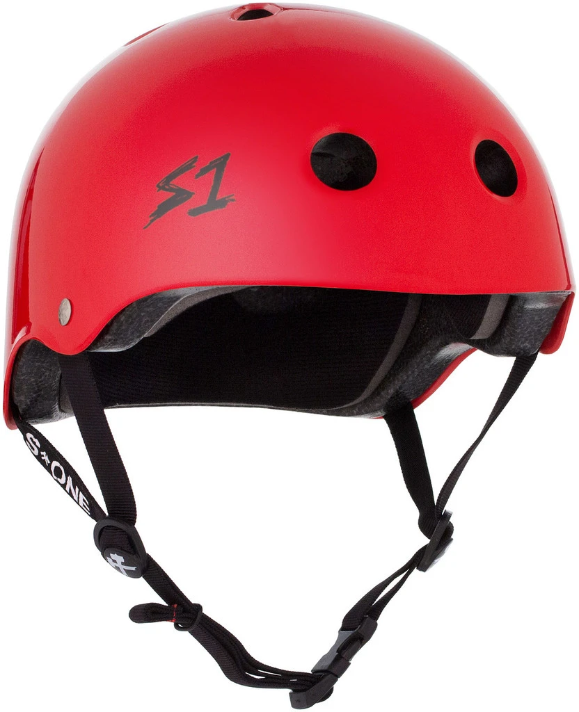 S1 Lifer Helmet - Bright Red Gloss 1 S1 Lifer Helmet - Bright Red Gloss