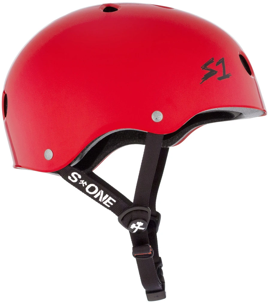 S1 Lifer Helmet - Bright Red Gloss 2 S1 Lifer Helmet - Bright Red Gloss - Image 2