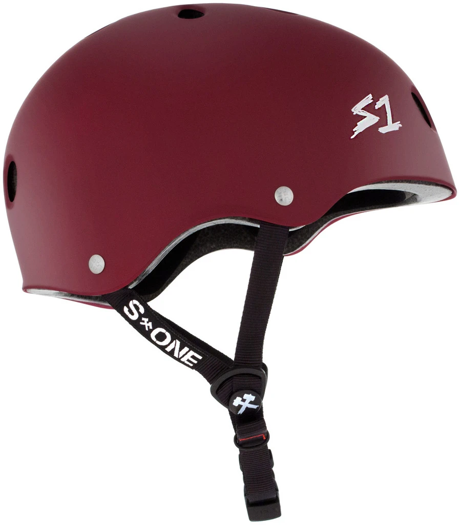 S1 Lifer Helmet - Maroon Matte 2 S1 Lifer Helmet - Maroon Matte - Image 2