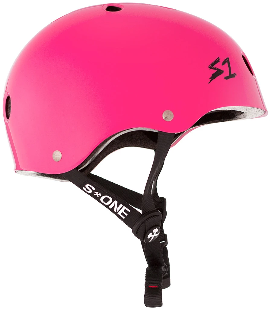 S1 Lifer Helmet - Hot Pink Gloss 3 S1 Lifer Helmet - Hot Pink Gloss - Image 3