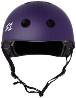 S1 Lifer Helmet - Purple Matte 7 S1 Lifer Helmet - Purple Matte -SafeGuard Helmets Shop Lifer PurpleMatte Front 85505.1685582094