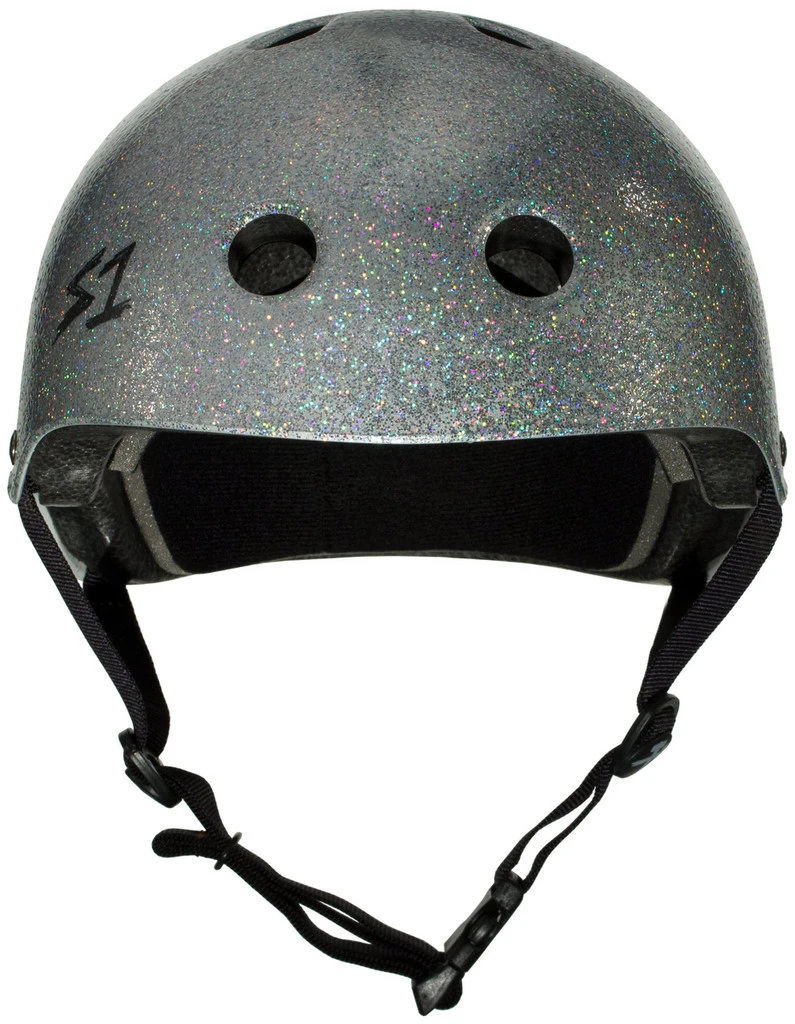 S1 Lifer Helmet - Silver Gloss Glitter 3 S1 Lifer Helmet - Silver Gloss Glitter - Image 3