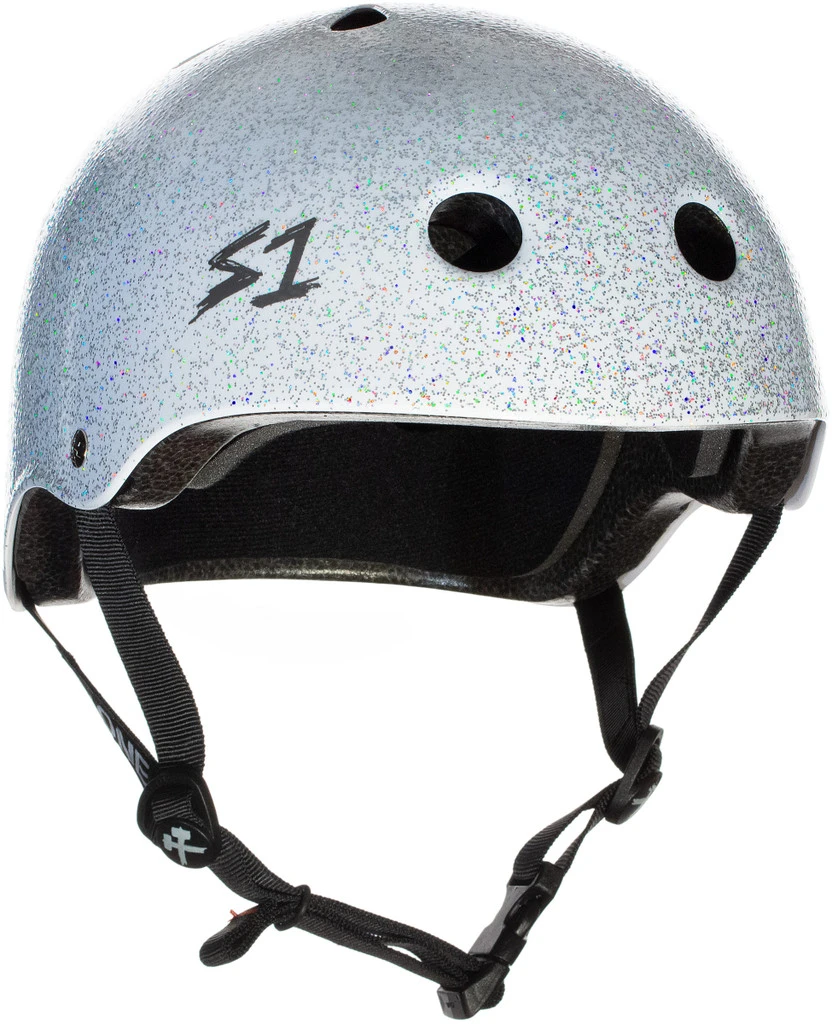 S1 Lifer Helmet - White Gloss Glitter 1 S1 Lifer Helmet - White Gloss Glitter