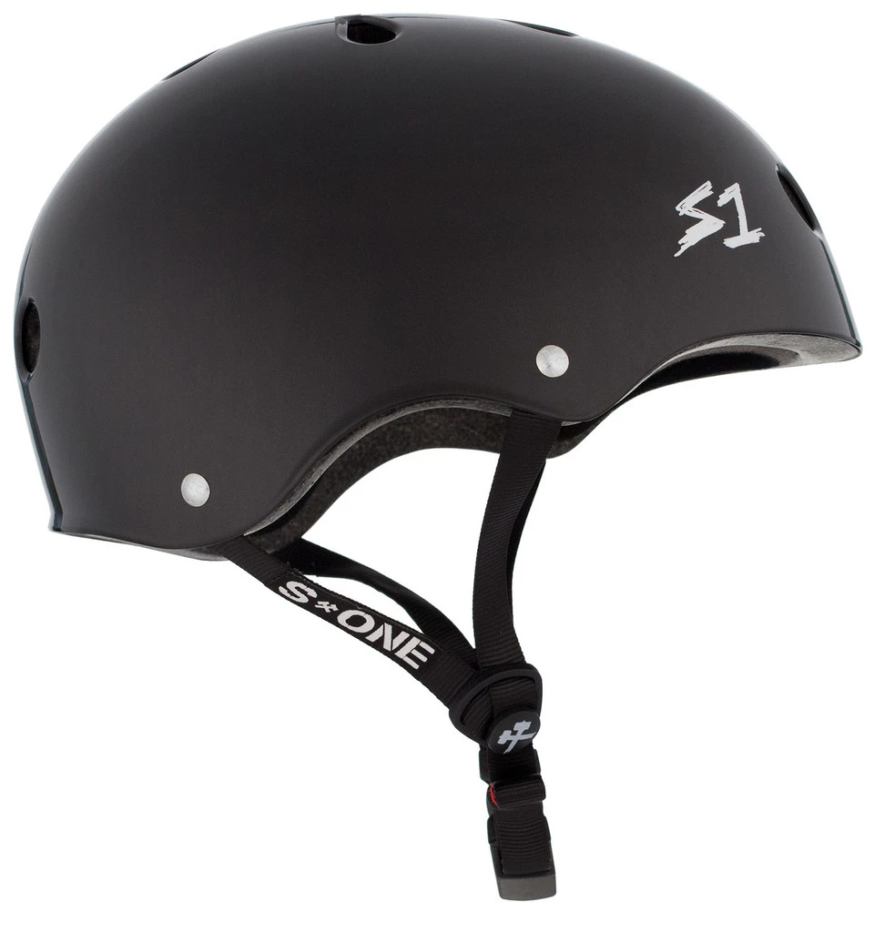 S1 Mega Lifer Helmet - Black Gloss 2 S1 Mega Lifer Helmet - Black Gloss - Image 2