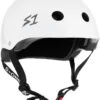 S1 Mini Lifer Helmet - White Gloss