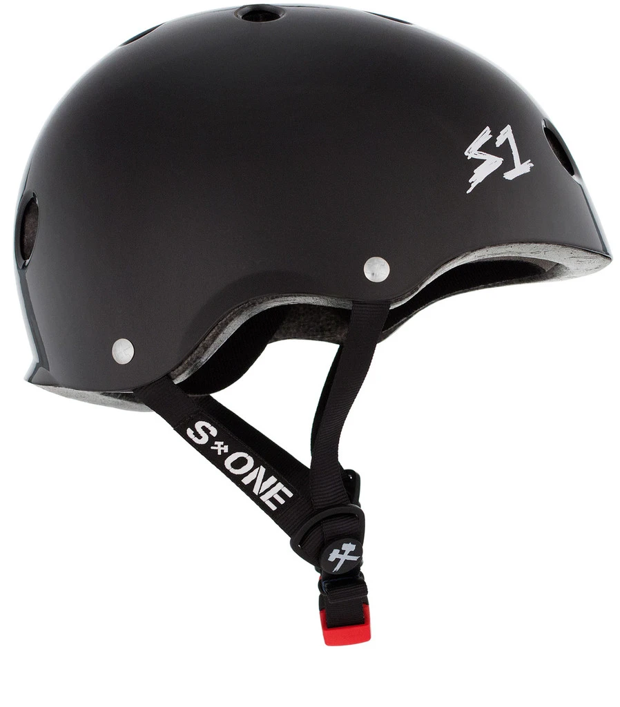 S1 Mini Lifer Helmet - Black Gloss 3 S1 Mini Lifer Helmet - Black Gloss - Image 3