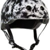 S1 Lifer Helmet - Black And White Tie-Dye Matte
