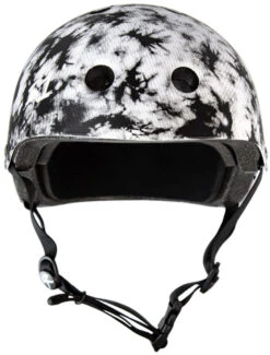 S1 Lifer Helmet - Black And White Tie-Dye Matte -SafeGuard Helmets Shop S1 Lifer Black and White Tie Die Front 72502.1685581984 1