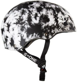 SafeGuard Helmets Shop 36 SafeGuard Helmets Shop -SafeGuard Helmets Shop S1 Lifer Black and White Tie Die Side 99404.1685581984