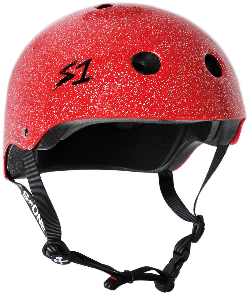 S1 Lifer Helmet - Red Gloss Glitter 1 S1 Lifer Helmet - Red Gloss Glitter