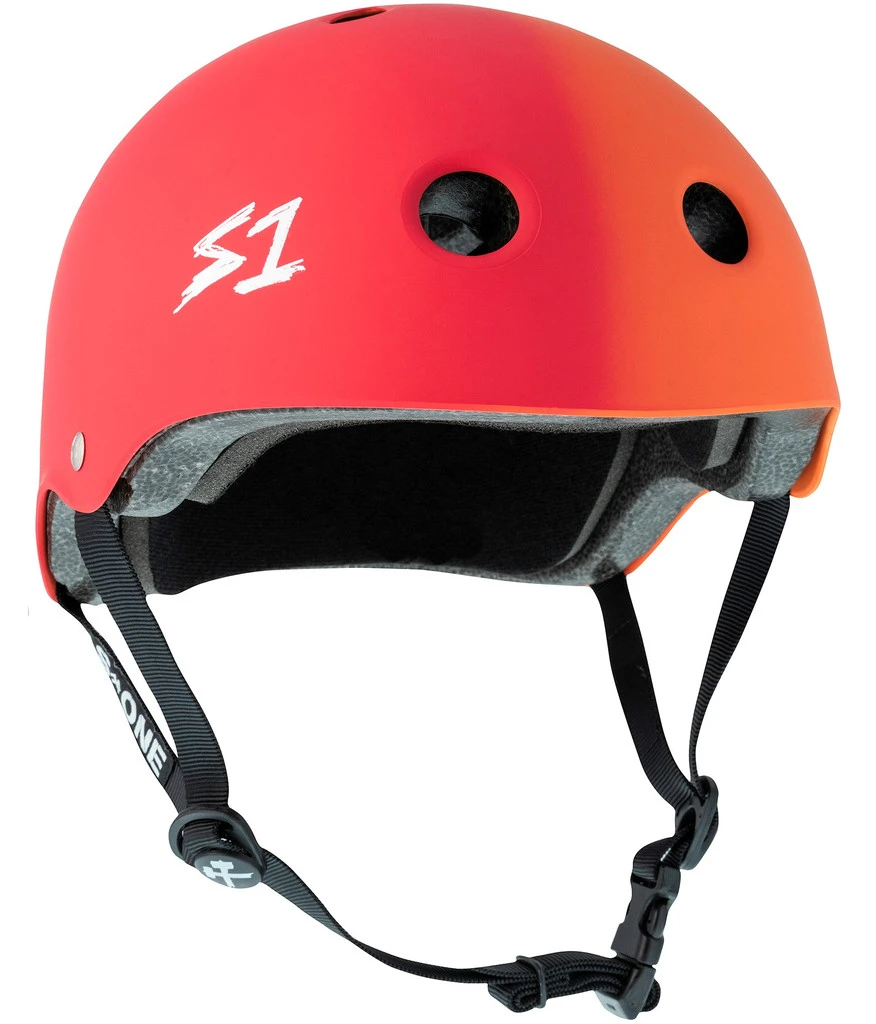 S1 Lifer Helmet - Red Orange Fade Matte 1 S1 Lifer Helmet - Red Orange Fade Matte