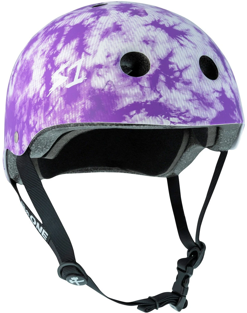 S1 Lifer Helmet - Purple Tie-Dye Matte 1 S1 Lifer Helmet - Purple Tie-Dye Matte