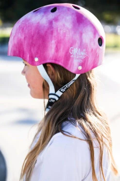 S1 Lifer Helmet - Purple Water Color Matte- GN4LW 14 S1 Lifer Helmet - Purple Water Color Matte- GN4LW -SafeGuard Helmets Shop S1 Lifer Skateboard Helmet GN4LW Klara Kermoade left side web 32676.1671563135