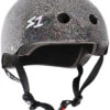 S1 Mini Lifer Helmet - Double Black Gloss Glitter