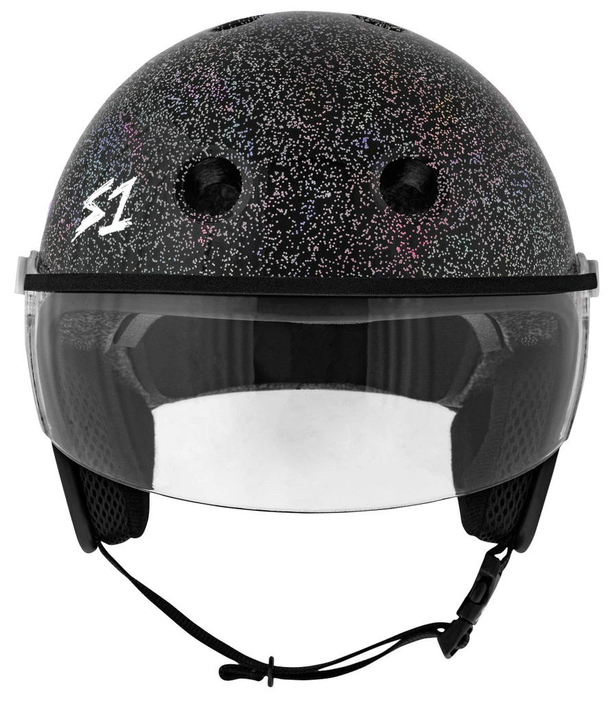 S1 Retro Lifer E-Helmet - Black Gloss Glitter 12 S1 Retro Lifer E-Helmet - Black Gloss Glitter - Image 12