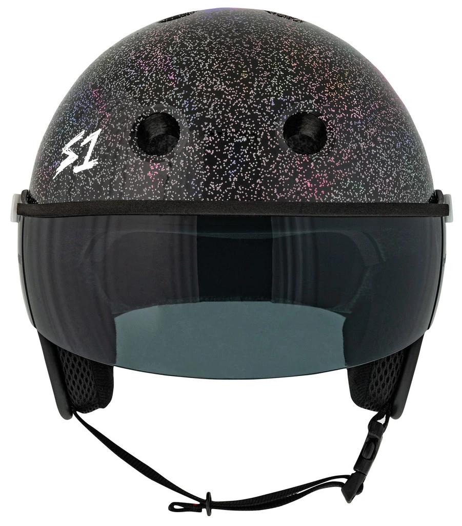 S1 Retro Lifer E-Helmet - Black Gloss Glitter 6 S1 Retro Lifer E-Helmet - Black Gloss Glitter - Image 6