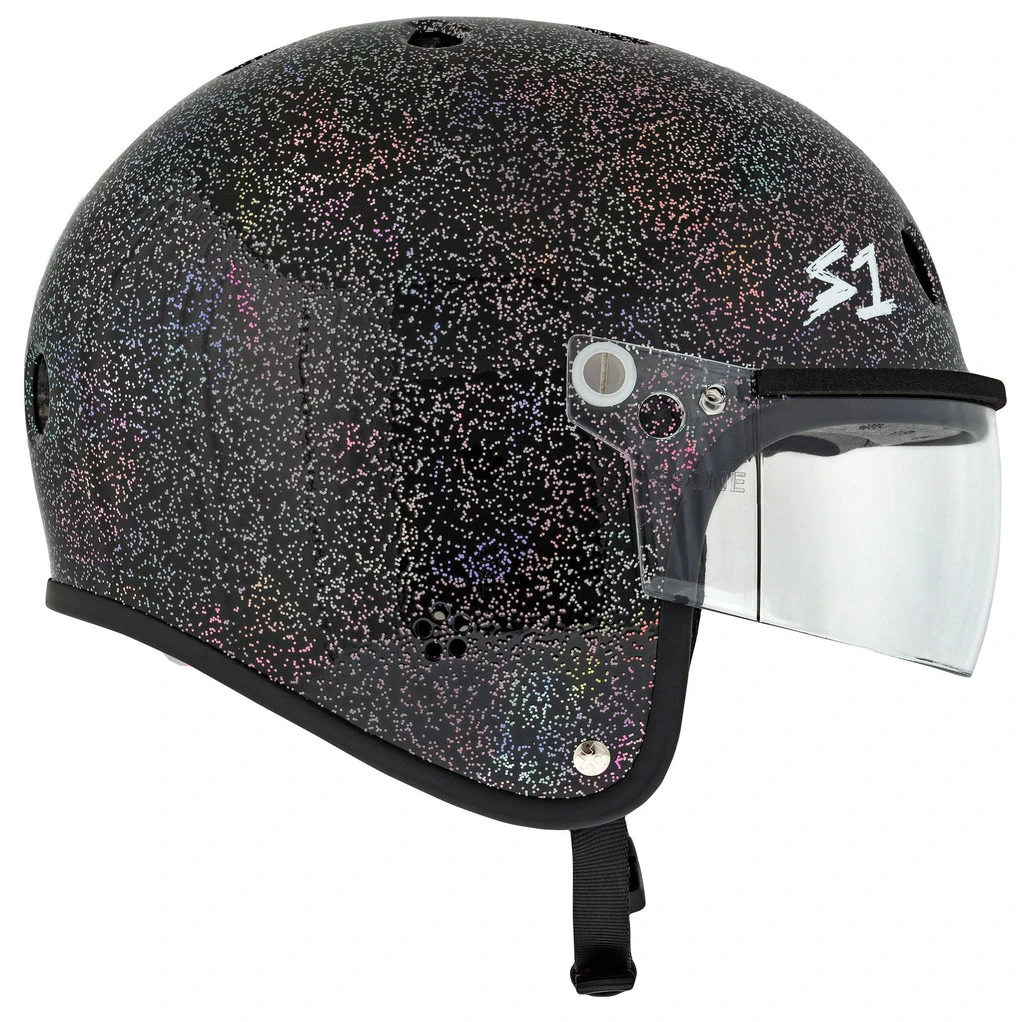 S1 Retro Lifer E-Helmet - Black Gloss Glitter 11 S1 Retro Lifer E-Helmet - Black Gloss Glitter - Image 11