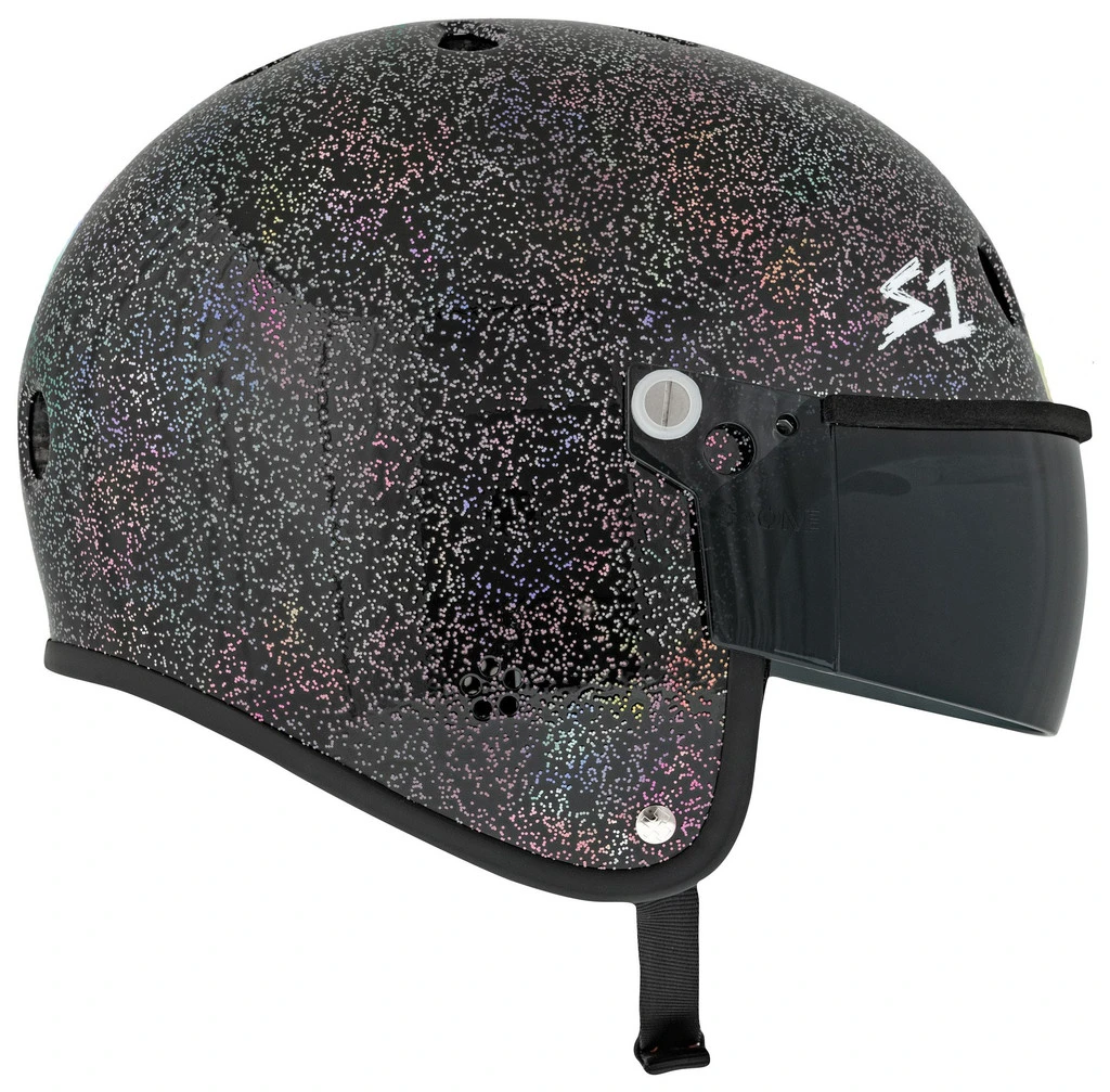 S1 Retro Lifer E-Helmet - Black Gloss Glitter 5 S1 Retro Lifer E-Helmet - Black Gloss Glitter - Image 5