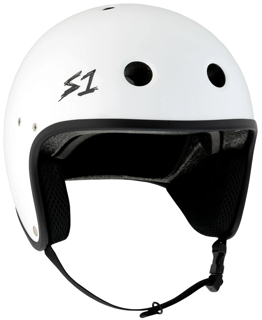 S1 Retro Lifer E-Helmet - White Gloss 1 S1 Retro Lifer E-Helmet - White Gloss