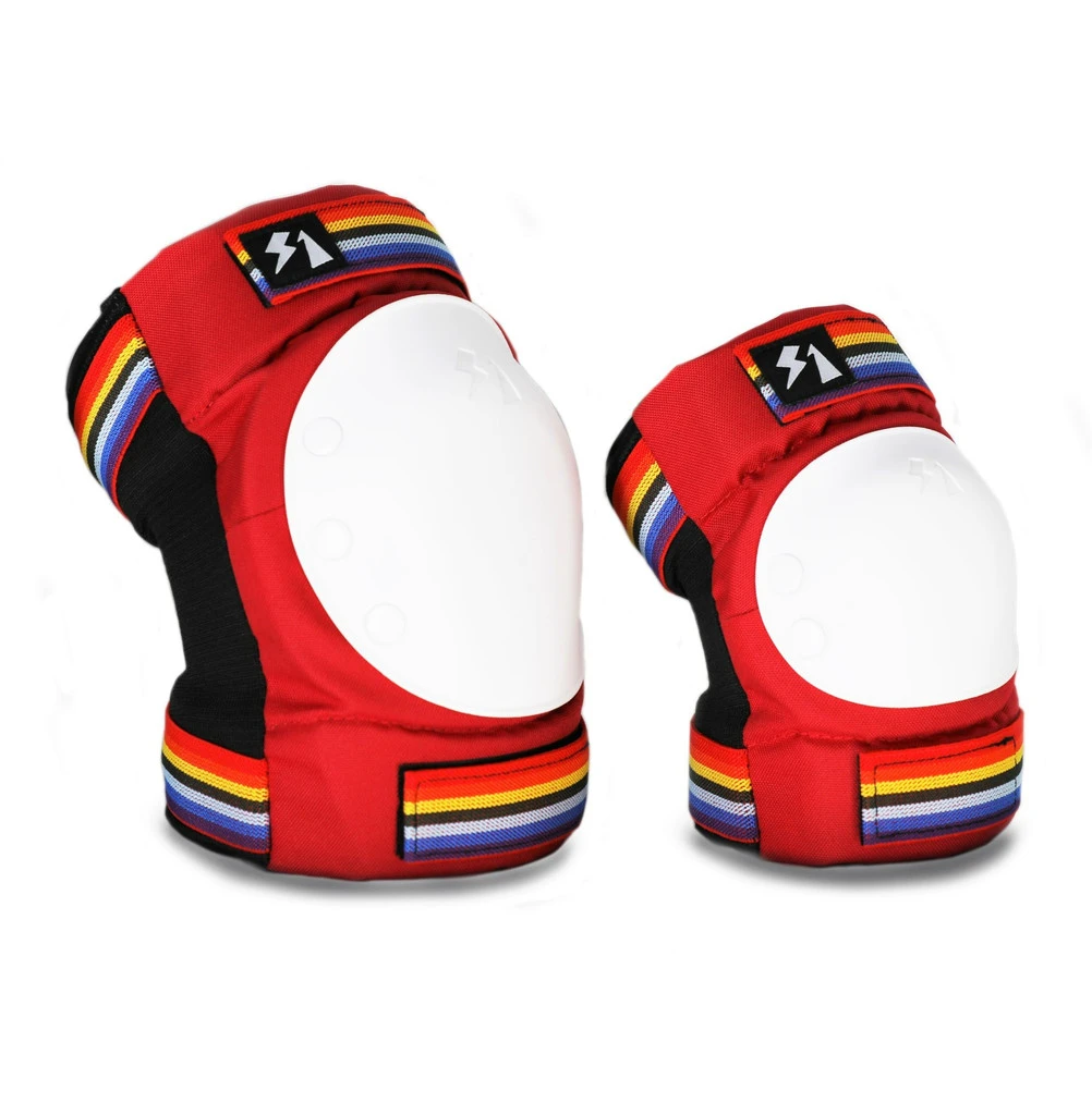 S1 Park Knee And Elbow Pad Sets - Retro 2 S1 Park Knee And Elbow Pad Sets - Retro - Image 2