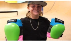 S1 Youth Pro Knee Pad - Wyatt Hammond 5 S1 Youth Pro Knee Pad - Wyatt Hammond -SafeGuard Helmets Shop Wyatt Hammond Youth Pro Knee Pad lifestyle 62499.1675285233 3